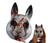 Rabbit - Halloween Scary Costume Accessoire, De Fête Confortable Pour Les Performances De Robe De Cosplay | Festival Celebration Party Theatre Stage Show Family Gathering Holiday