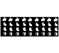 Rabbit hare Collections (Rabbit Vinyl Stickers White)