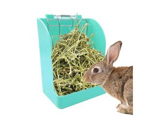 Rabbit Hay Feeder - 228g Grass Rack, Small Animal Food Holder | Cage Storage Dispenser, External Spring Design PP Material Self Feeding Accessory Pet Care Indoor Hanging Organizer Bunny Guinea