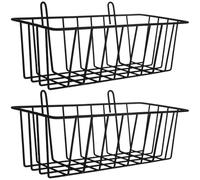 Rabbit Hay Feeder, 2pcs 23x10x8cm Cage Suspendue en métal Guinée Pig Fay Fointes, Stockage Alimentaire Stockage pour Les cobayes de Lapin en Furet