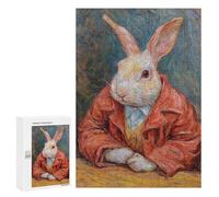 Rabbit in Red Suit Puzzle 1000 Pièces Educa Jouet en Bois Cadeau Unique Décoration Intérieure Jeu Éducatif Challenge Toy Adultes Et Enfants À Partir De 14 Ans 300 PCS