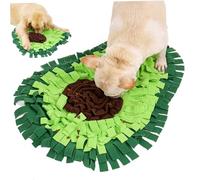 Rabbit Mat de nourriture pour chien Mat à sniffle, 20,9x27.2 Mat de recherche de lapin interactif, tapis de gâterie de chien sans glissement, Toys d'enrichissement pour chiens à forme fruit pour la r