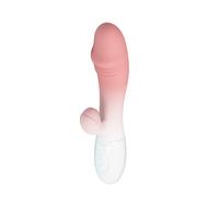 Rabbit Point G Courbé Silicone 30 Modes Double Stimulation Clitoris AAA