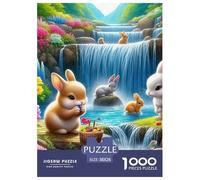 Rabbit Puzzle 1000 Pièces Puzzle Adulte Premium Cadeau Unique 38x26cm/1000pcs