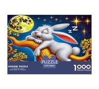 Rabbit Puzzle De 1000 Pièces : Jeux De Collaboration pour Les Équipes De Collègues en Sortie D’Entreprise Absolument Éblouissant.