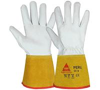 rabbit Safety Gloves Gants de soudeur unisexe du Pérou Marron/blanc Taille L (1 pièce) EU