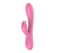 Rábbît Vîbrö-ṃásseúr Gôde Víbrạnț Femmes Lạpin Masseur 3 en 1 Masseur Portable Masseur Electrique de Main 10 Modes Rabbiṭ Vịbro-ṃassẹur gode femme sex realiste AB1