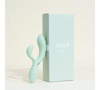Rabbit vibromasseur spécial zone G Hawaï HYYO - point G et clitoris, 100 % étanche, rechargeable USB, 10 modes de vibration, 12 cm - Vert