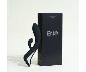 Rabbit vibromasseur va-et-vient ENÖ Passage du Désir - point G et clitoris, silicone, rechargeable USB, 7 modes de vibration - Noir