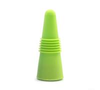 Rabbit Wine Stopper 2.5cm Red Pink Silicone Seal(Green) | Unique rabbit pour grip pour top, easy insert remove, tight seal, red pink color, bar decor