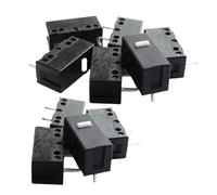Rabbits Coque en polymère de remplacement pour micro-interrupteur de souris pour réparation de bouton silencieux, réponse définie, configuration de la zone d ' étude, utilisation de jeu, réparation de