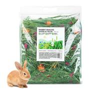 Rabbits Food Hay, Bedding Hamster Safe Grass Hay, Healthy Pet Food Improves Digestion 11.81x11.81x2.36 inches for Small Animals, Gerbils, Hamsters, Chinchillas, Natural Fiber