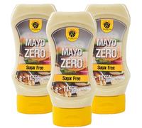 Rabeko Zero Sauce - Mayo, 3 x 350ml - produits sains faibles en glucides avec moins de calories et moins de matieres grasses pour salades, frites, hamburgers - sans sucre, faible en matieres grasses