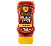 Rabeko Zero Sauce - Sriracha Spicy, 1 x 350ml sans sucre et peu de matières grasses - produits sains à faible teneur en glucides avec moins de calories et de matières grasses pour salades, frites,