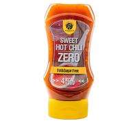 Rabeko Zero Sauce - Sweet Hot Chili, 1 x 350ml - produits sains faibles en glucides avec moins de calories et moins de matieres grasses pour salades, frites, hamburgers - sans sucre