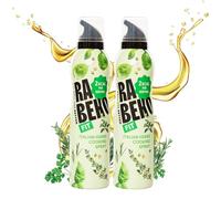 Rabeko Zero spray de cuisson faible en calories | HERBES ITALIENNES | 800 portions, 2 kcal par pulvérisation | Spray pour frire, griller et cuire | sans additifs, sans sucre|sans gluten 2 x 200ml