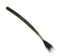 Rabid Baits Shaker Worm, vers à queue droite pour la pêche en eau douce, pour jig à tête secouée ou Texas Rig, ver vert citrouille noir, 12,7 cm (6 vers)