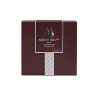 Rabitos Royale Chocolat Noir - 8 bonbons aux figues enrobés de chocolat et fourrés à la truffe et à la liqueur (142g)