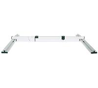 'rabo sec schüttung Leçon "Base 3 pièces, anodisé naturel, horizontallibellen réglable, 2 rails 2,00 m avec poignée encastrée, 1 outil de rattrapage Base réglable en continu 1,20-2,00 m