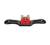 Rabot à bois réglable, outil de raboteuse à main de 10 pouces, réglage à double vis pour les amateurs de menuiserie, classe de pratique scolaire, noir rouge 50 acier