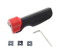 Rabot à chanfreiner à main pour bois pour la coupe et l'ébavurage des bords - Raboteuse manuelle avec corps en alliage d'aluminium, lames biseautées R1/R1.5/R2/R3, travail du bois portable (7)