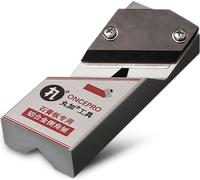Rabot à chanfreiner pour plaques de plâtre Outil à rogner les bords des bois Rabot décoratif pour plafond inclinable à 45��� Angle Rabot en alliage d'aluminium