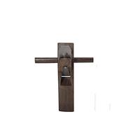 rabot à main, Mini outil à main for le travail du bois, rabot plat en ébène, bord inférieur, de menuisier, 70 mm(280mm)