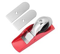 rabot à main, Mini rabot à main avec 2 lames de rechange réglables for le travail du bois