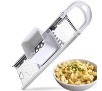 Rabot à Spätzle en INOX, Râpe Grille Passoire 32.5 x 11 x 6.5 cm pour Spätzle, Cuisine en Acier Inoxydable à Spätzle Machine à Nouilles Moule à Pâtes Outil de Cuisson