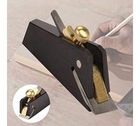 Rabot de main de charpentier, ébène Mini Kit d'avion, outil de coupe du bois de câble-ligne bricolage Outil de coupe du bois de charpentier, outil de bricolage Woodcrafting Carpenter Flat