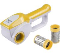 Rabot électrique Beper 90.071, Rechargeable, Autonomie jusqu'à 40 minutes, 2 types de rouleaux, Rouge