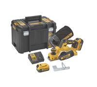 Rabot électrique sans fil brushless DeWalt DCP580P2-QW 18V Li-Ion XR 2 x 5Ah