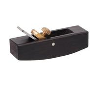 Rabot en Bois pour Cuir Ébène Mini Manuel Réglable Marron