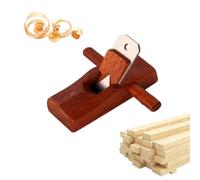 Rabot manuel en bois - Rabot manuel multifonctionnel, confortable et précis en acajou - Rabot manuel - Rabot en bois ergonomique pour lisser les surfaces de menuiserie