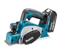 Rabot sans-fil 18 V + 2 batteries 5Ah + chargeur + coffret MAKPAC 3 - MAKITA - DKP180RTJ
