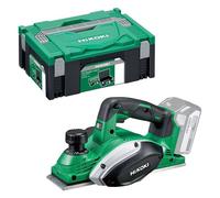 Rabot sans fil HIKOKI P18DSLW2Z + Hitcase 82mm 18V (vendu sans batterie)