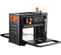 Raboteuse 2000W Puissance rabot 3 lames raboteuse 23500tr/min Largeur de rabotage 33cm Max. Epaisseur de coupe 15cm Raboteuse de table 52,5x69,6x48cm Idéale pour le travail du bois