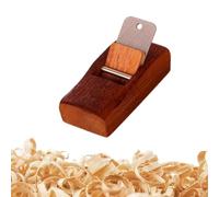 Raboteuse à main en bois | Raboteuse à main multifonction précise en acajou | Outil ergonomique de menuisier pour lisser les surfaces | Accessoire Fai-de-Main, Rabot pratique en bois