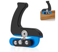 Raboteuse Chants pour Bois, Araseur Chant Portable Affleureuse Chants avec Poignée et Deux Roulements Raboteuse à Placage Chants Antidérapante pour Matériaux de 0,3 à 2,5 mm