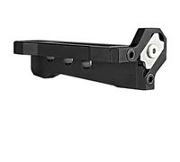 Raboteuse d'angle en aluminium pour le travail du bois - Manuel pour outil de cerclage de chant avec R1/R2/R3, 0,8 à 2 mm d'épaisseur, 95 × 20 × 20 mm, noir (R2)