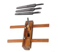 Raboteuse en bois de menuiserie avec lame en acier au carbone pour rainurer, tailler et polir les surfaces en bois dans les tâches de travail du bois (B)