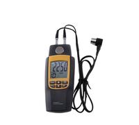 Raboteuse Jauge d'épaisseur à ultrasons 1,2 220 mm for acier, cuivre, fer, plastique, carrelage, laiton, or et argent. Écran LCD