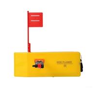 Raboteuse latérale antirouille ABS + PC pour utilisation en eau salée | Extension optimisée des leurres, design de course parallèle, augmente le taux de capture, idéal pour les amateurs de pêche à