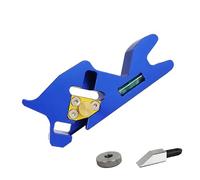 Raboteuse manuelle avec chanfrein à 45 °, raboteuse de coupe avec chanfrein à 45 °, outil pour lisser le travail du bois, dispositif manuel de ponçage de menuisier pour la sculpture, arrondi de