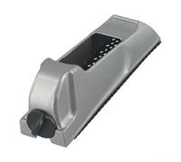 Raboteuse manuelle en acier inoxydable pour le travail du bois avec corps en métal antidérapant, 140 x 40 mm et 300 x 40 mm pour un rasage en douceur et (A)