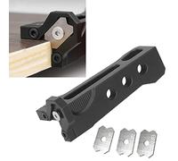 Raboteuse Manuelle pour Bois Professionnel Coupe-bordures Manuelle et Coupe-bande de Chant Outil de Menuiserie Idéal pour Charpente, Projet de Bois et Aménagement Intérieur