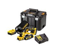 Raboteuse sans fil DeWalt DCP580PD-QW; 18 V; 2x5,0 Ah accu.