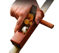 Rabots à blocs pour le travail du bois - Outil manuel de charpentier portable, système de façonnage de à grain fin, mécanisme de réglage de la lame tranchante, construction métallique robuste