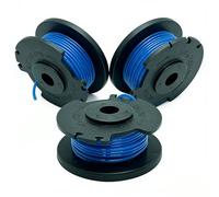 RAC124 Bobine de fil de rechange pour débroussailleuse - 1,6 mm - Compatible avec Ryobi ONE+ 18 V/24 V/40 V OLT1832 RLT1825 RLT1830LI OLT1831 RLT2925 (3)