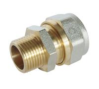 Racccord droit à visser pour tube Multicouche Ø16-M12/17